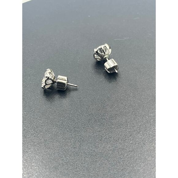 Kate Spade New York That Sparkle Round Glistening Faceted Clear CZ Stud Earrings - Picture 6 of 8